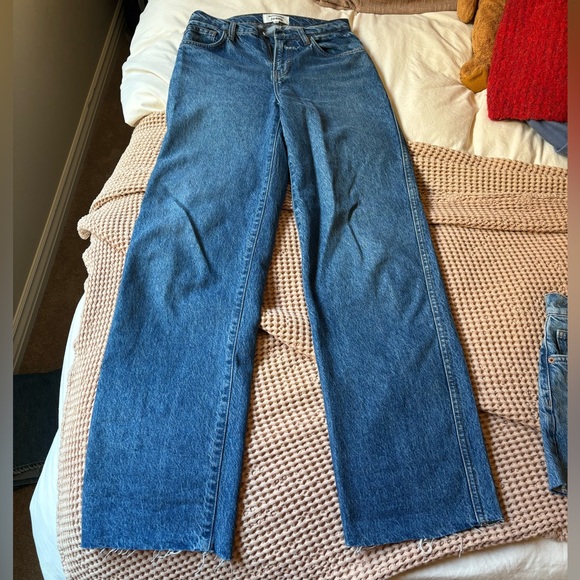 Reformation Val 90s Mid Rise Straight Jeans - Picture 2 of 3